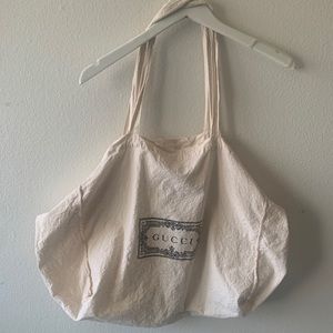 GUCCI CLOTH TOTE